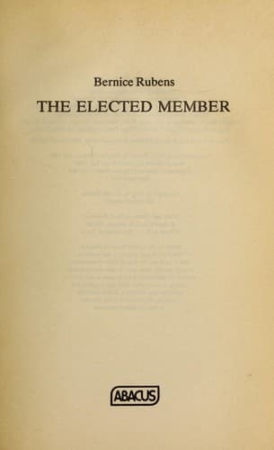 The elected member