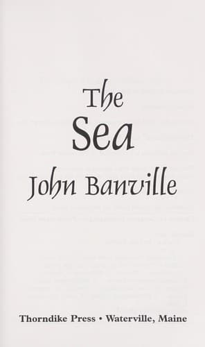 The sea